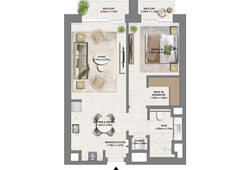 1 bedroom apartment